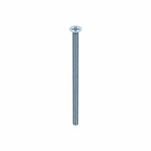 APPROVED VENDOR U24670.019.0400 Machine Screw Flat Steel 10-24 X 4 L, 100PK | AB2MCV 1MU98