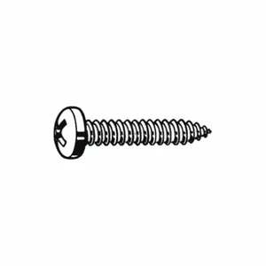 FABORY B26456.016.0150 Tapping Sheet Metal Screw, 1-1/2 Inch Length, Case Hardened Steel, #8 Size, 3000PK | CG7DCE 155V33