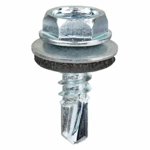 APPROVED VENDOR U31702.019.0062 Self Drilling Screw #10 X 5/8 Zinc, 100PK | AC3WPE 2XA56