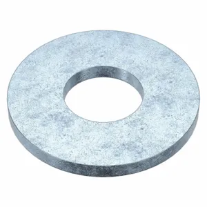 APPROVED VENDOR U38400.025.0004 Flat Washer Uss Zinc Fits 1/4 Inch, 100PK | AA9YZQ 1JY29