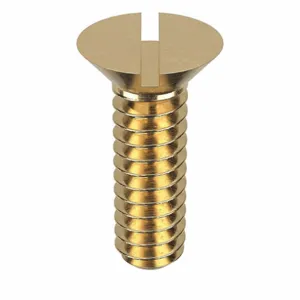 APPROVED VENDOR U48170.011.0037 Machine Screw Flat 4-40 X 3/8 L, 100PK | AB9TWH 2FA14