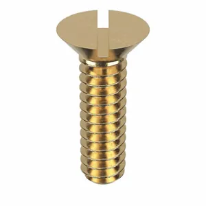 APPROVED VENDOR U48170.013.0050 Machine Screw Flat 6-32 X 1/2 L, 100PK | AB9TWX 2FA28