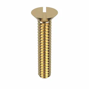 APPROVED VENDOR U48170.013.0075 Machine Screw Flat 6-32 X 3/4 L, 100PK | AB9TXB 2FA32