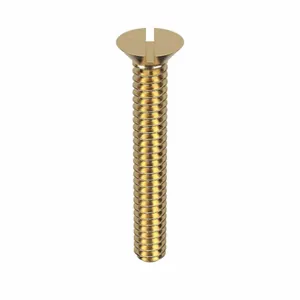 APPROVED VENDOR U48170.013.0100 Machine Screw Flat 6-32 X 1 L, 100PK | AB9TXC 2FA33