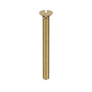 APPROVED VENDOR U48170.013.0150 Machine Screw Flat 6-32 X 1 1/2 L, 100PK | AB9TXG 2FA37