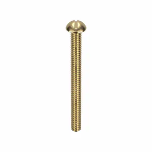 APPROVED VENDOR U48210.011.0125 Machine Screw Round 4-40 X 1 1/4 L, 100PK | AB9MCX 2DY68