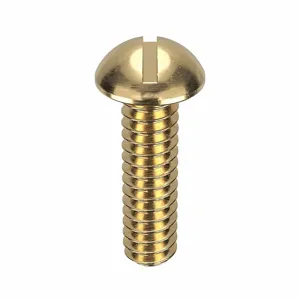 APPROVED VENDOR U48210.013.0050 Machine Screw Round 6-32 X 1/2 L, 100PK | AB9MDB 2DY72