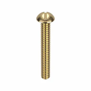 APPROVED VENDOR U48210.013.0100 Machine Screw Round 6-32 X 1 L, 100PK | AB9MDE 2DY75