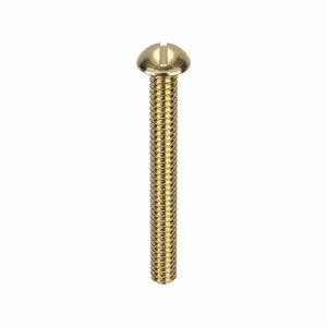 APPROVED VENDOR U48210.013.0125 Machine Screw Round 6-32 X 1 1/4 L, 100PK | AB9MDF 2DY76