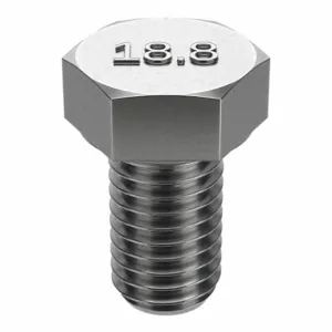 FABORY B51000.037.0100 Hex Head Cap Screw, 3/8-16 Thread Size, 18-8 Grade, 500PK | CG7HDG 42JZ05