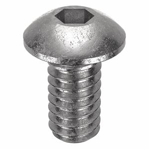 APPROVED VENDOR U51030.012.0025 Socket Cap Screw Button Stainless Steel 5-40 X 1/4, 100PK | AB8NMC 26LE69