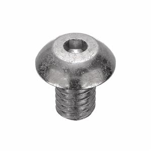 APPROVED VENDOR U51030.016.0025 Socket Cap Screw Button Stainless Steel 8-32 X 1/4, 100PK | AC3TYV 2WB70