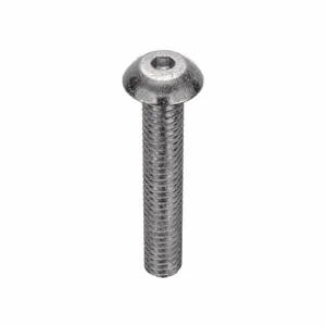 APPROVED VENDOR U51030.016.0100 Socket Cap Screw Button Stainless Steel 8-32 X 1, 100PK | AC3TZC 2WB77