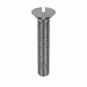 APPROVED VENDOR U51110.008.0050 Machine Screw Flat Stainless Steel 2-56 X 1/2 L, 100PK | AB8YKC 2AJ44