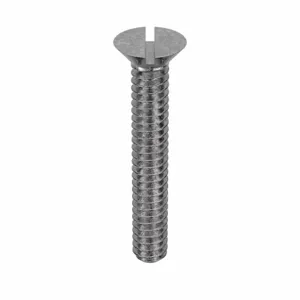 APPROVED VENDOR U51110.011.0075 Machine Screw Flat Stainless Steel 4-40 X 3/4 L, 100PK | AB8YKL 2AJ63