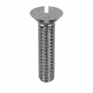 APPROVED VENDOR U51110.019.0087 Machine Screw Flat Stainless Steel 10-24 X 7/8 L, 100PK | AB9BCK 2AU53