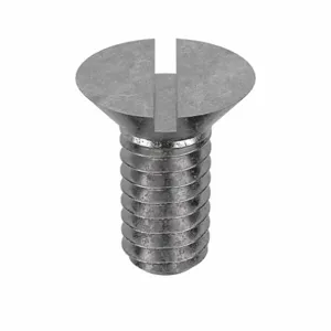 APPROVED VENDOR U51110.021.0050 Machine Screw Flat Stainless Steel 12-24 X 1/2 L, 100PK | AB9BKH 2AV16