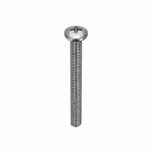 APPROVED VENDOR U51122.008.0087 Machine Screw Pan 2-56 X 7/8 L, 100PK | AB4MUD 1ZB31