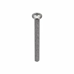 APPROVED VENDOR U51122.008.0100 Machine Screw Pan 2-56 X 1 L, 100PK | AB4MUE 1ZB32