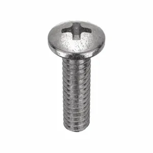 APPROVED VENDOR U51122.011.0043 Machine Screw Pan 4-40 X 7/16 L, 100PK | AB4MUL 1ZB38