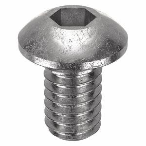 APPROVED VENDOR U51130.007.0012 Socket Cap Screw Button Stainless Steel 1-72 X 1/8, 100PK | AB8NND 26LE93