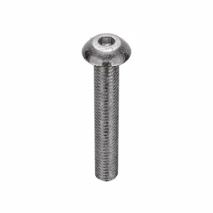 APPROVED VENDOR U51130.019.0125 Socket Cap Screw Button Ss 10-32 X 1-1/4, 100PK | AC3TZY 2WB99