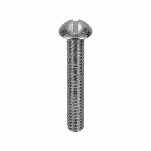 APPROVED VENDOR U51213.019.0125 Machine Screw Round 10-24 X 1 1/4 L, 100PK | AB9BZK 2BA14