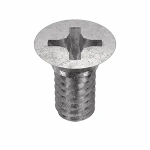 APPROVED VENDOR U51300.008.0018 Machine Screw Flat Stainless Steel 2-56 X 3/16 L, 100PK | AB8WNL 2AA28