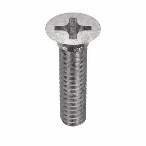 APPROVED VENDOR U51300.008.0037 Machine Screw Flat Stainless Steel 2-56 X 3/8 L, 100PK | AB8WNP 2AA34