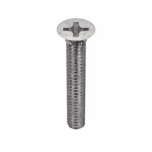 APPROVED VENDOR U51300.008.0056 Machine Screw Flat Stainless Steel 2-56 X 9/16 L, 100PK | AB8WNU 2AA40