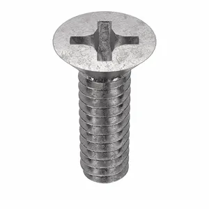 APPROVED VENDOR U51300.011.0037 Machine Screw Flat Stainless Steel 4-40 X 3/8 L, 100PK | AB8WPE 2AA58