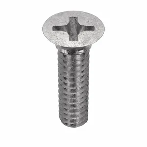 APPROVED VENDOR U51300.011.0043 Machine Screw Flat Stainless Steel 4-40 X 7/16 L, 100PK | AB8WPF 2AA60