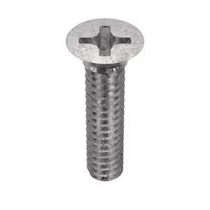 APPROVED VENDOR U51300.011.0050 Machine Screw Flat Stainless Steel 4-40 X 1/2 L, 100PK | AB8WPG 2AA62