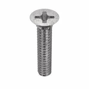 APPROVED VENDOR U51300.011.0056 Machine Screw Flat Stainless Steel 4-40 X 9/16 L, 100PK | AB8WPH 2AA64