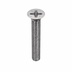 APPROVED VENDOR U51300.011.0075 Machine Screw Flat Stainless Steel 4-40 X 3/4 L, 100PK | AB8WPL 2AA68