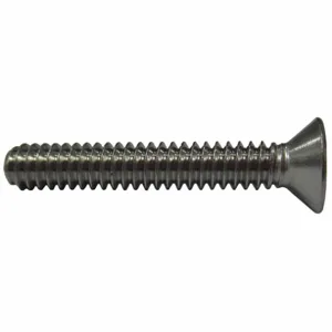 APPROVED VENDOR U51300.013.0037 Machine Screw Flat Stainless Steel 6-32 X 3/8 Length, 100PK | AB8WPV 2AA84