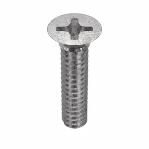 APPROVED VENDOR U51300.013.0062 Machine Screw Flat Stainless Steel 6-32 X 5/8 L, 100PK | AB8WPZ 2AA92