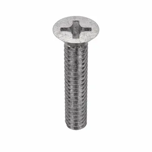 APPROVED VENDOR U51300.013.0075 Machine Screw Flat Stainless Steel 6-32 X 3/4 L, 100PK | AB8WQA 2AA94