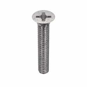 APPROVED VENDOR U51300.013.0087 Machine Screw Flat Stainless Steel 6-32 X 7/8 L, 100PK | AB8WQB 2AA96