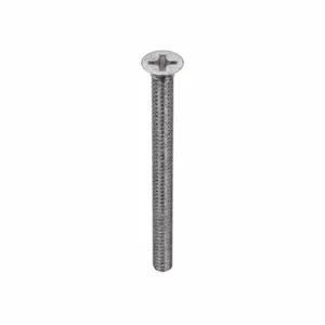 APPROVED VENDOR U51300.013.0175 Machine Screw Flat Stainless Steel 6-32 X 1 3/4L, 100PK | AB8WXW 2AB15