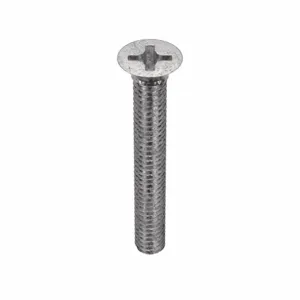 APPROVED VENDOR U51300.016.0125 Machine Screw Flat Stainless Steel 8-32 X 1 1/4L, 100PK | AB8WYJ 2AB41