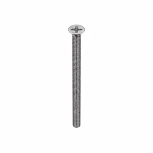 APPROVED VENDOR U51300.016.0250 Machine Screw Flat Stainless Steel 8-32 X 2 1/2L, 100PK | AB8WYN 2AB49