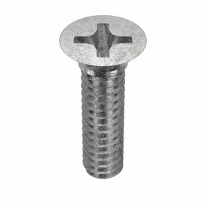 APPROVED VENDOR U51300.019.0075 Machine Screw Flat Stainless Steel 10-24 X 3/4 L, 100PK | AB8WYX 2AB65