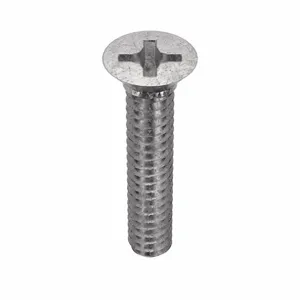 APPROVED VENDOR U51300.019.0100 Machine Screw Flat Stainless Steel 10-24 X 1 L, 100PK | AB8WZA 2AB69