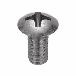 APPROVED VENDOR U51320.013.0025 Machine Screw Oval Stainless Steel 6-32 X 1/4 L, 100PK | AB9CGY 2BB88