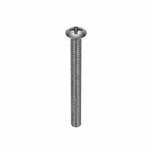 APPROVED VENDOR U51320.013.0150 Machine Screw Oval Stainless Steel 6-32 X 1 1/2L, 100PK | AB9CHQ 2BE10