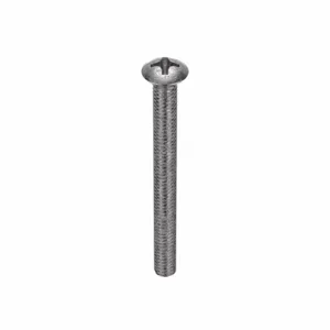 APPROVED VENDOR U51320.016.0175 Machine Screw Oval Stainless Steel 8-32 X 1 3/4L, 100PK | AB9CJP 2BE32