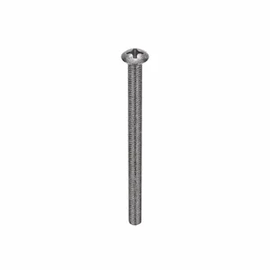 APPROVED VENDOR U51320.016.0250 Machine Screw Oval Stainless Steel 8-32 X 2 1/2L, 100PK | AB9CJU 2BE36