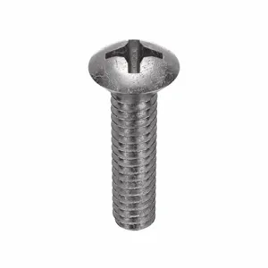 APPROVED VENDOR U51320.019.0075 Machine Screw Oval Stainless Steel 10-24 X 3/4 L, 100PK | AB9CKC 2BE44