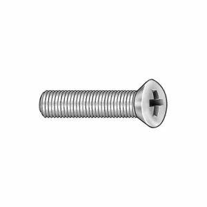 APPROVED VENDOR U51320.019.0100 Machine Screw Oval Stainless Steel 10-24 X 1 Length, 100PK | AB9CKE 2BE46